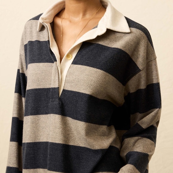 Legend Sweater Rugby Popover - Navy Rugby - Picture 2 of 3